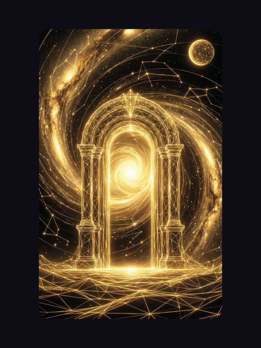 A pulled Frequency First Oracle card